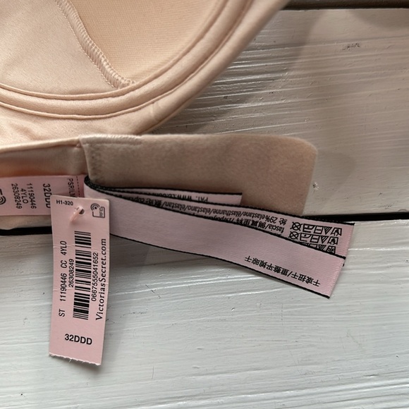 NWT Victorias Secret Body By Victoria Wireless Nursing Bra Marzipan sz 32DDD - Picture 9 of 11